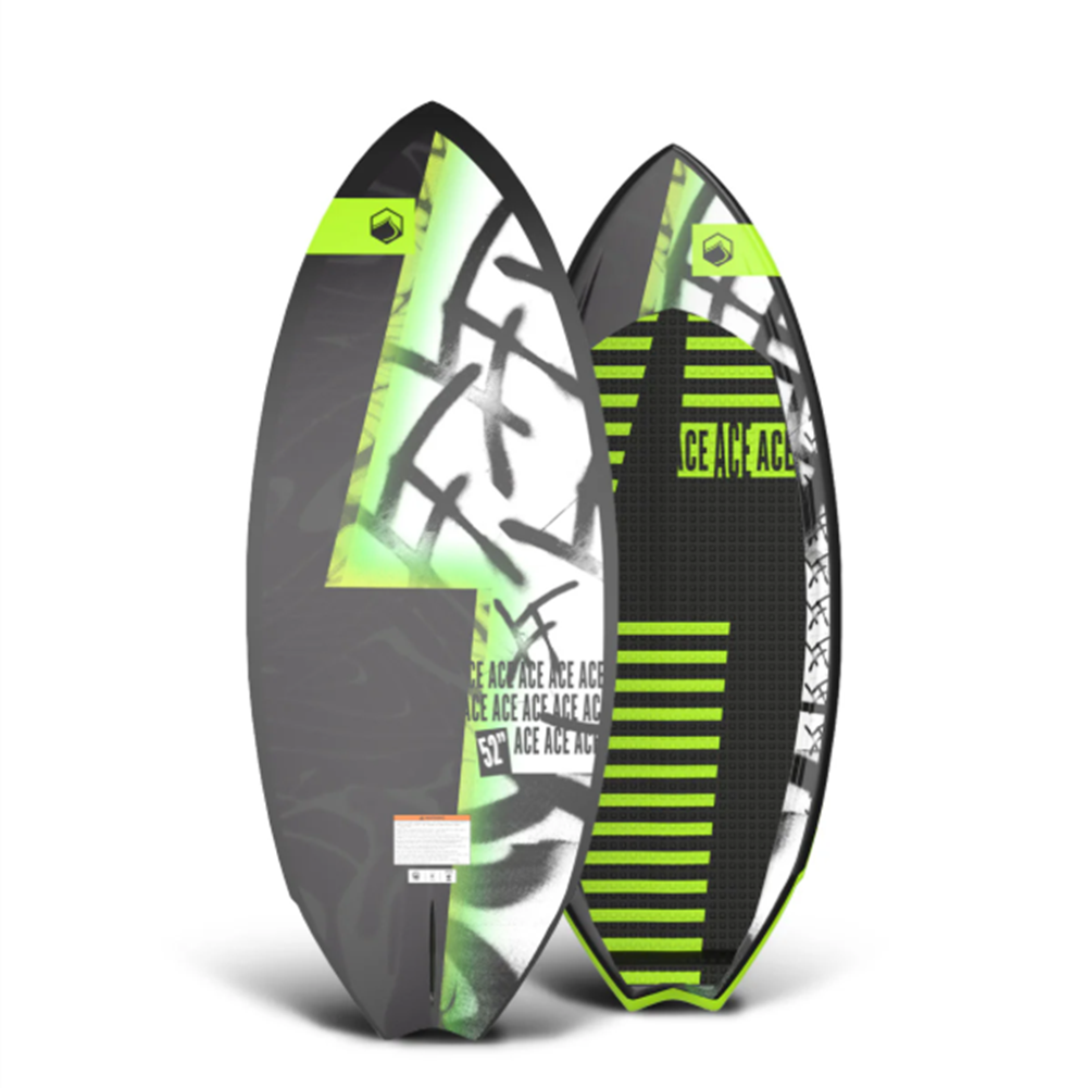 Liquid Force Ace Wakesurf 2026 Black Green 56"