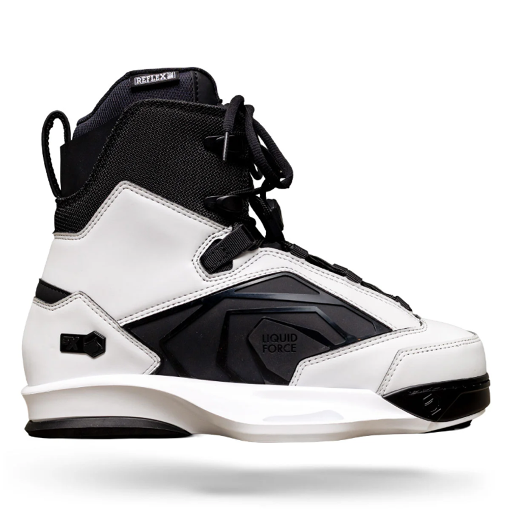 Liquid Force Terra 6x Bindings 2026 White Black 8-9