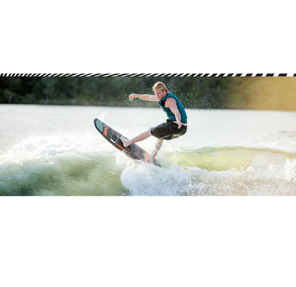 Liquid Force POD Wakesurf 2026 Orange 4-9