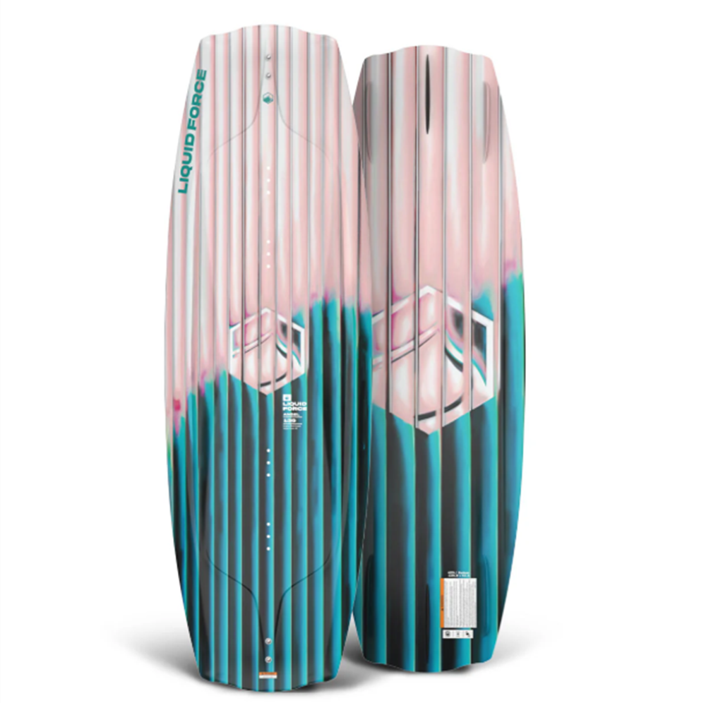 Liquid Force Angel Wakeboard Womens 2026 Pink Aqua 130