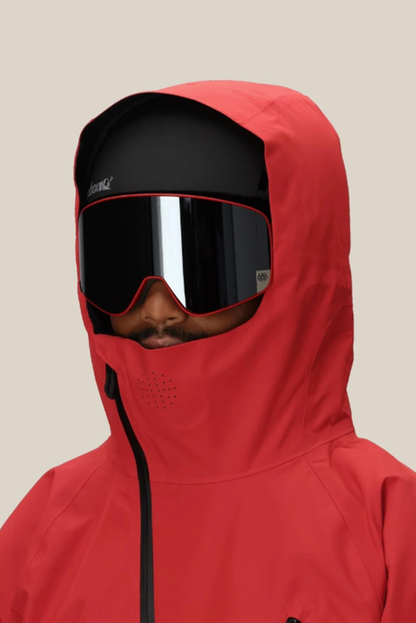 686 Hydra Thermagraph Jacket Mens Red Color Block XL