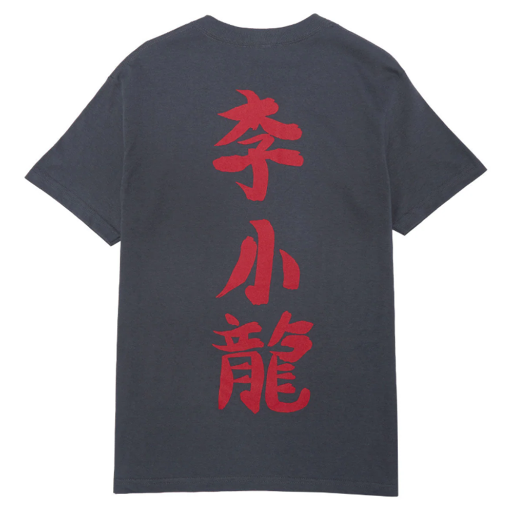 DGK x Bruce Lee Tshirt Charcoal Medium