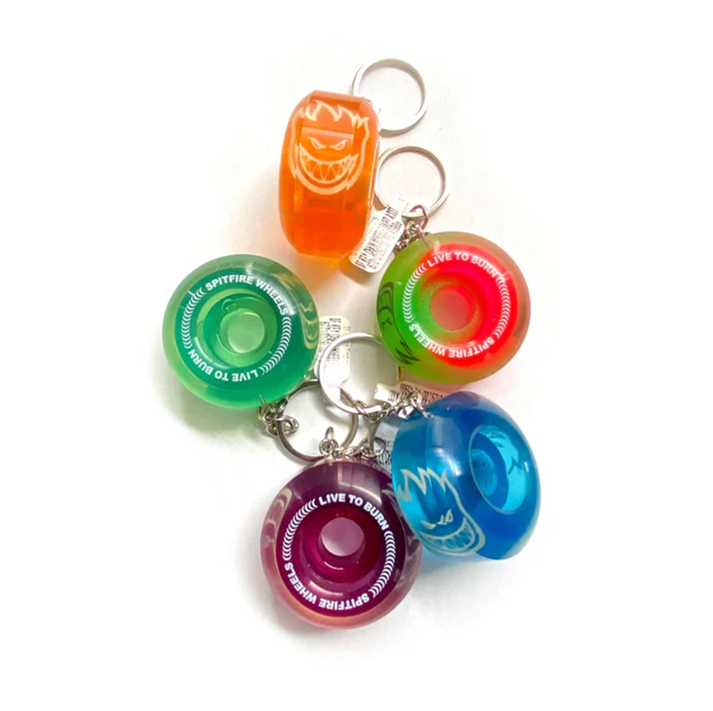 Spitfire Bighead Wheel Keychain Sapphires Assorted Colors One Size