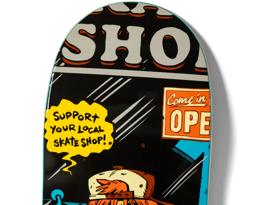 Real Shop Keeper SSD26 Skateboard Deck Blue 8.06