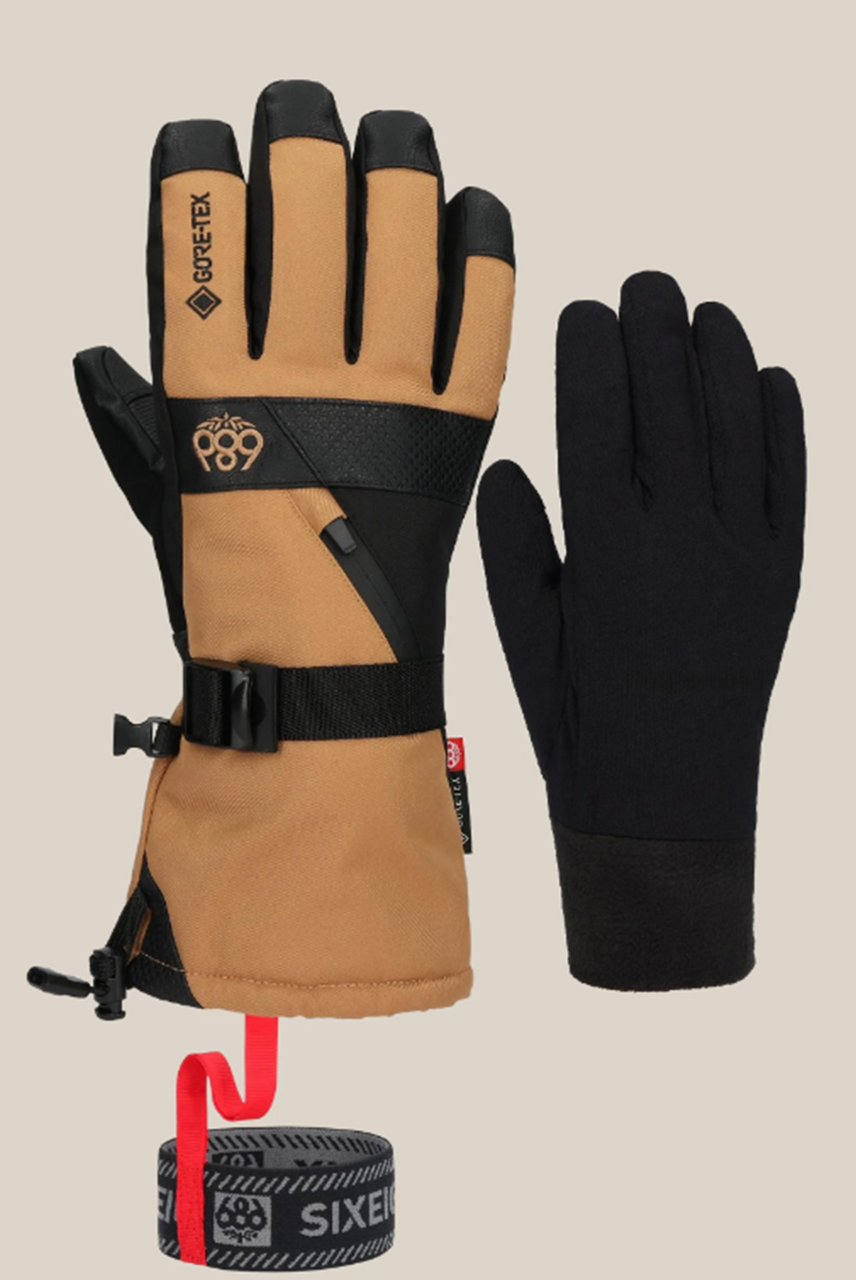 686 Gore Smarty Gauntlet Gloves Caramel Medium