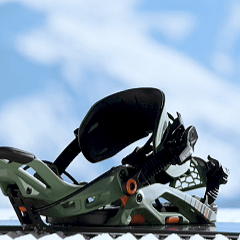 Flow Fuse Hybrid Bindings 2026 Khaki Large