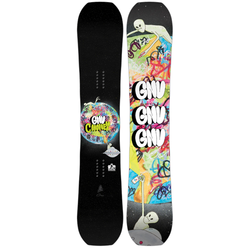 GNU C-Money Snowboard 2026 Black 148