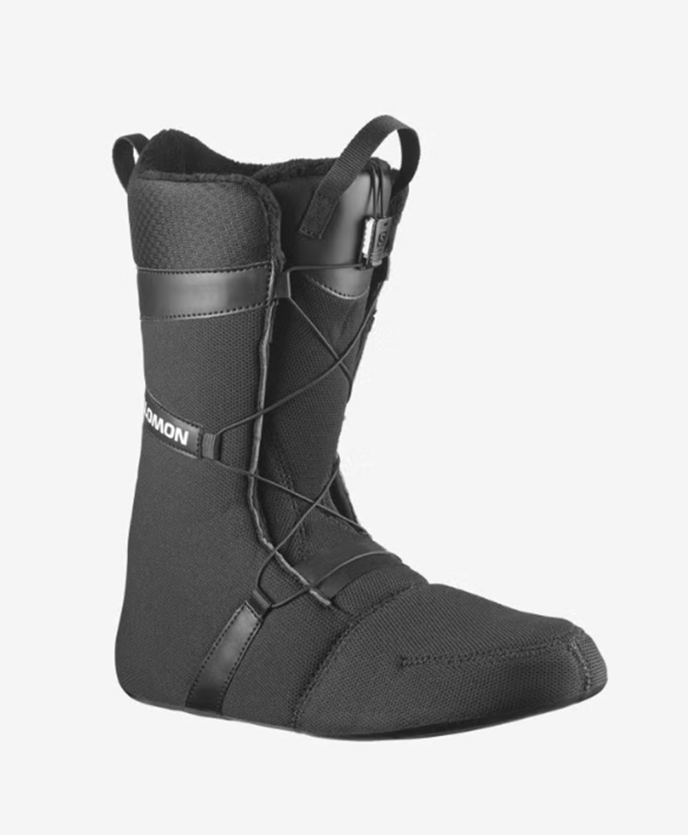 Salomon Launch BOA SJ Snowboard Boots 2026 Black White 10