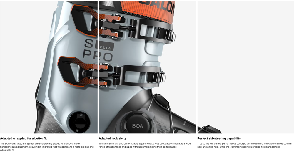 Salomon S/Pro Delta Boa 120 GW Ski Boots 2026 Black Arona 28/28.5