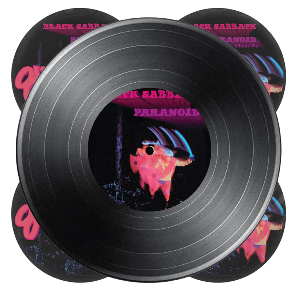 OJ Black Sabbath Paranoid Chubbies Wheels Set Black Pink 56mm/99a