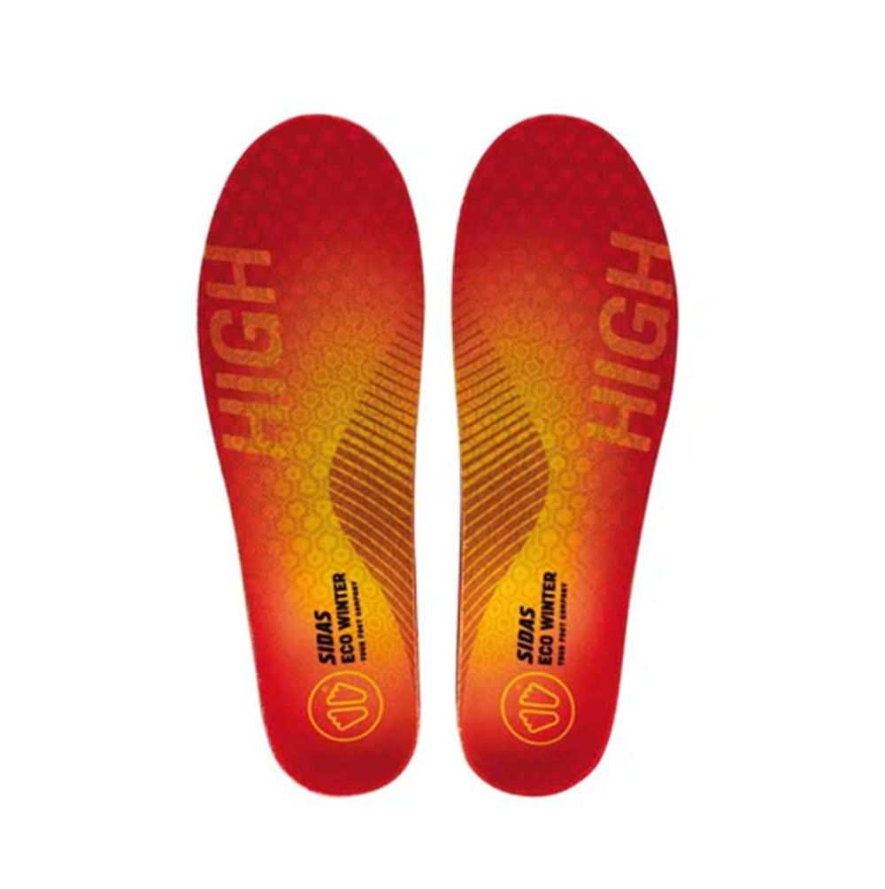 Sidas 3Feet Eco Winter Insoles Red High