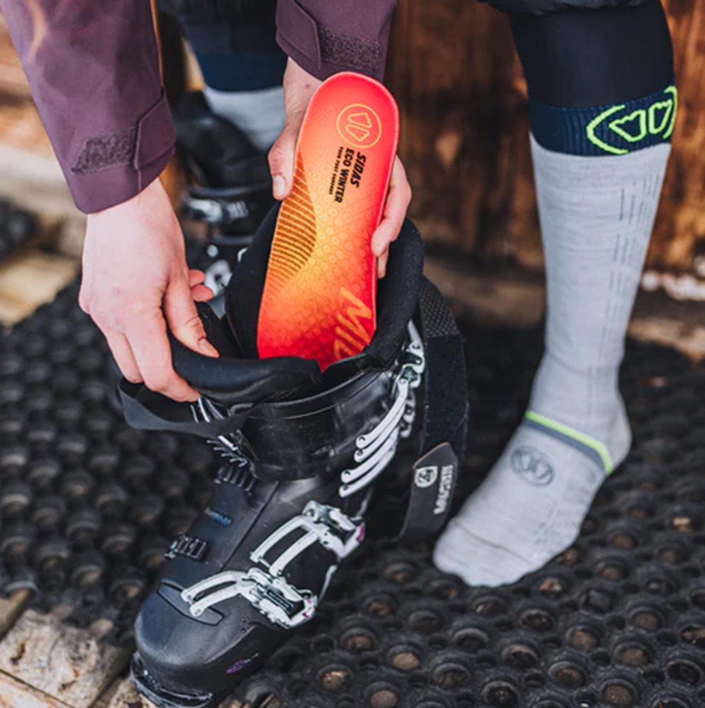Sidas 3Feet Eco Winter Insoles Red Mid