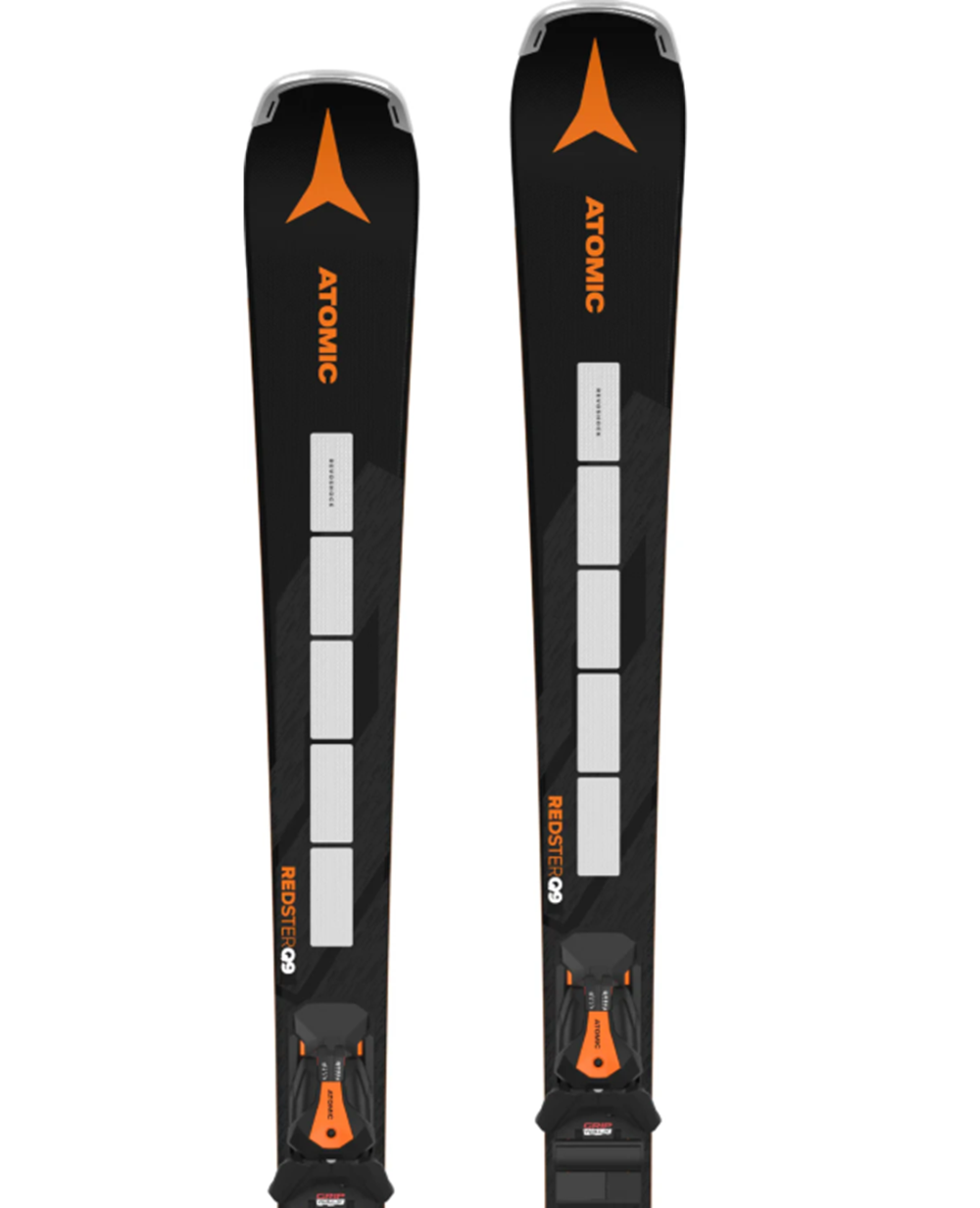 Atomic Redster Q9 RVSK with SI12 Bindings Black Orange 160