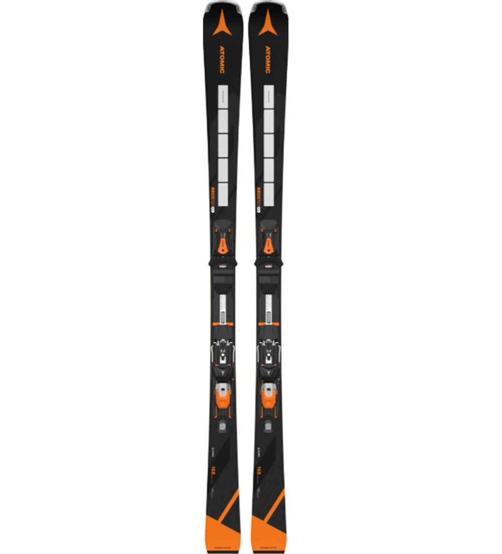 Atomic Redster Q9 RVSK with SI12 Bindings Black Orange 160