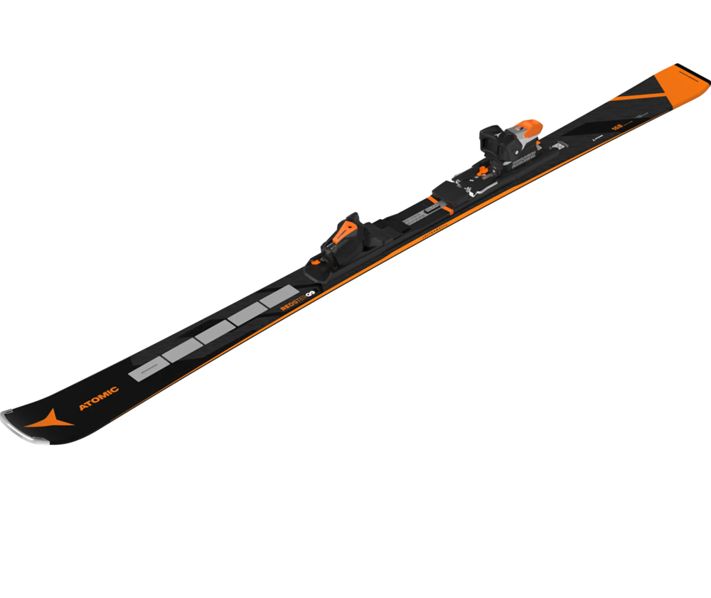 Atomic Redster Q9 RVSK with SI12 Bindings Black Orange 160