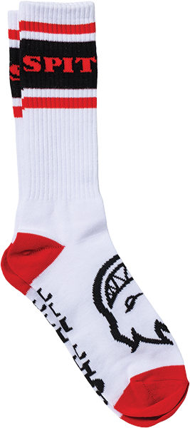 SPITFIRE CLASSIC '87 BIGHEAD CREW SOCK WHT/RED/BLK