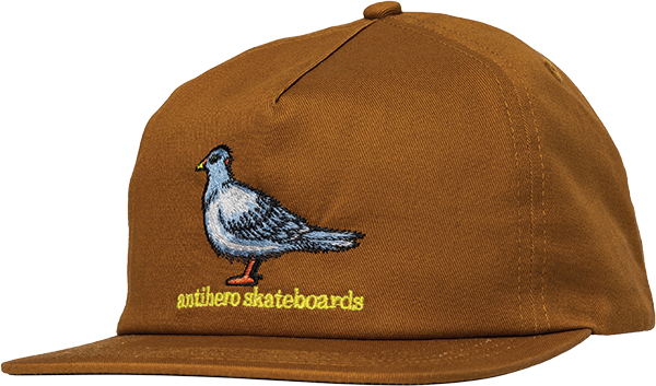 ANTI HERO LIL PIGEON HAT ADJ-BROWN/YEL