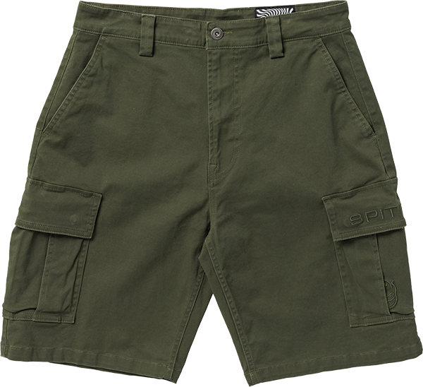SPITFIRE CLASSIC 87 CARGO SHORTS 28-OLIVE