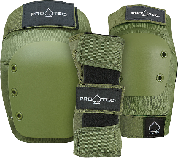 PROTEC JUNIOR 3 PACK OPEN BACK YM-ARMY GREEN