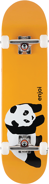 ENJOI PANDA SKATEBOARD COMPLETE-7.75 ORANGE