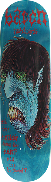 BACON MULLET SKATEBOARD DECK-8.25