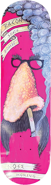 BACON NOSE MOKING SKATEBOARD DECK-8.25