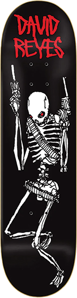 ZERO REYES LIVING DEAD SKATEBOARD DECK-8.25 w/ grip