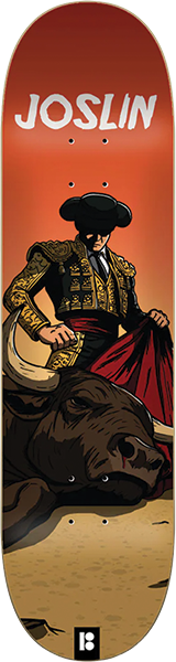 PLAN B JOSLIN EL TORO SKATEBOARD DECK-8.25