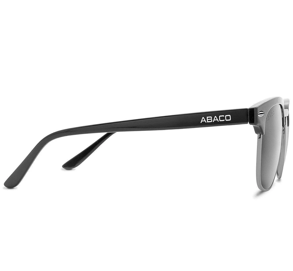 Abaco Montana Polarized Sunglasses Matte Black Chrome