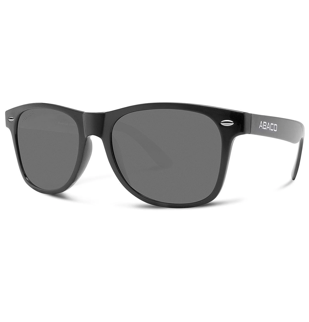 Abaco Waikiki Polarized Sunglasses Black Grey