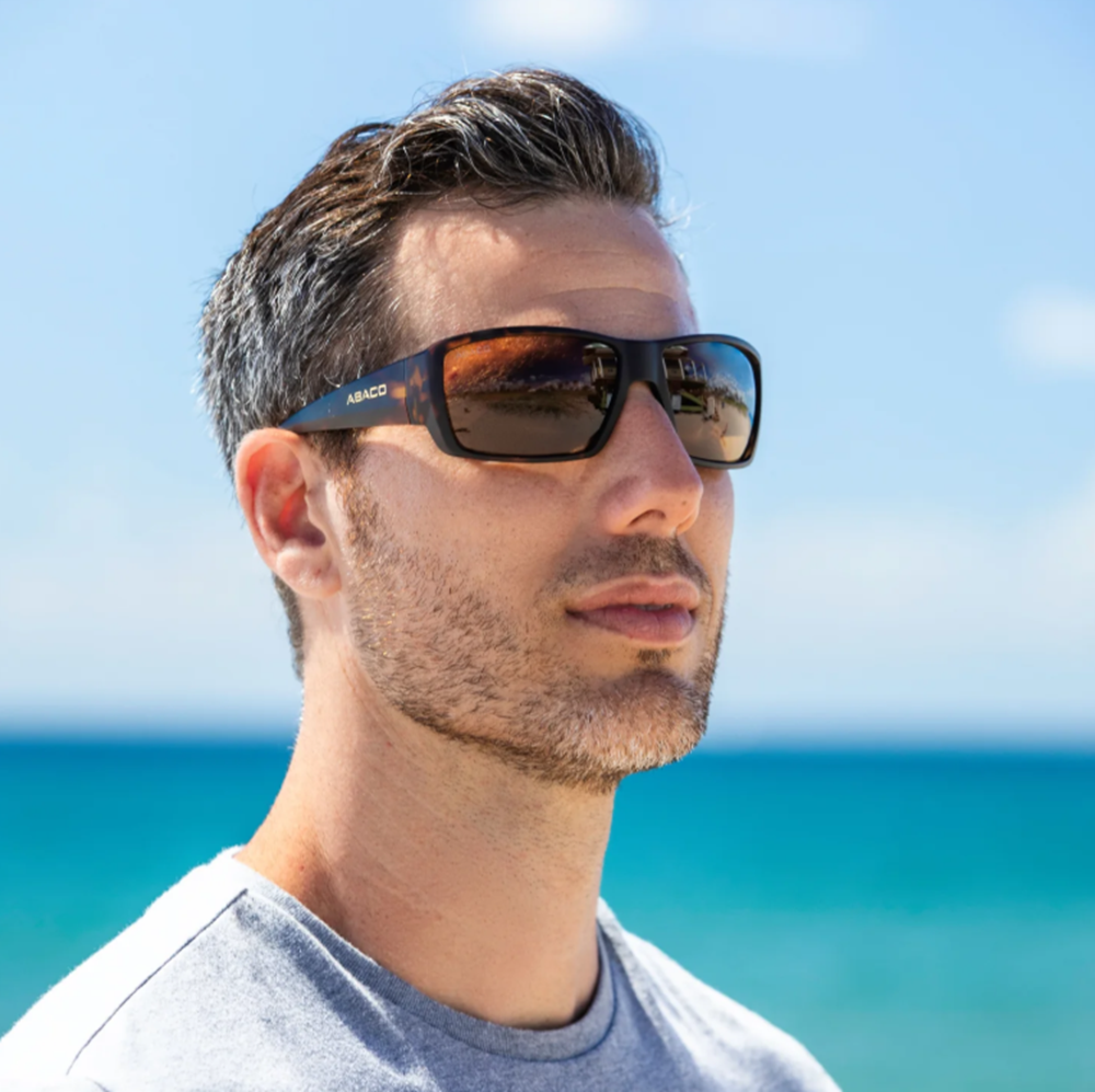 Abaco Crew Polarized Sunglasses Matte Tort Brown