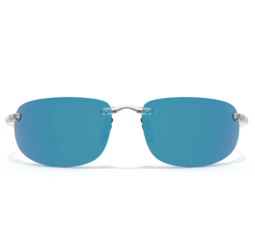 Abaco Outrigger Polarized Sunglasses Crystal Clear Caribbean Blue