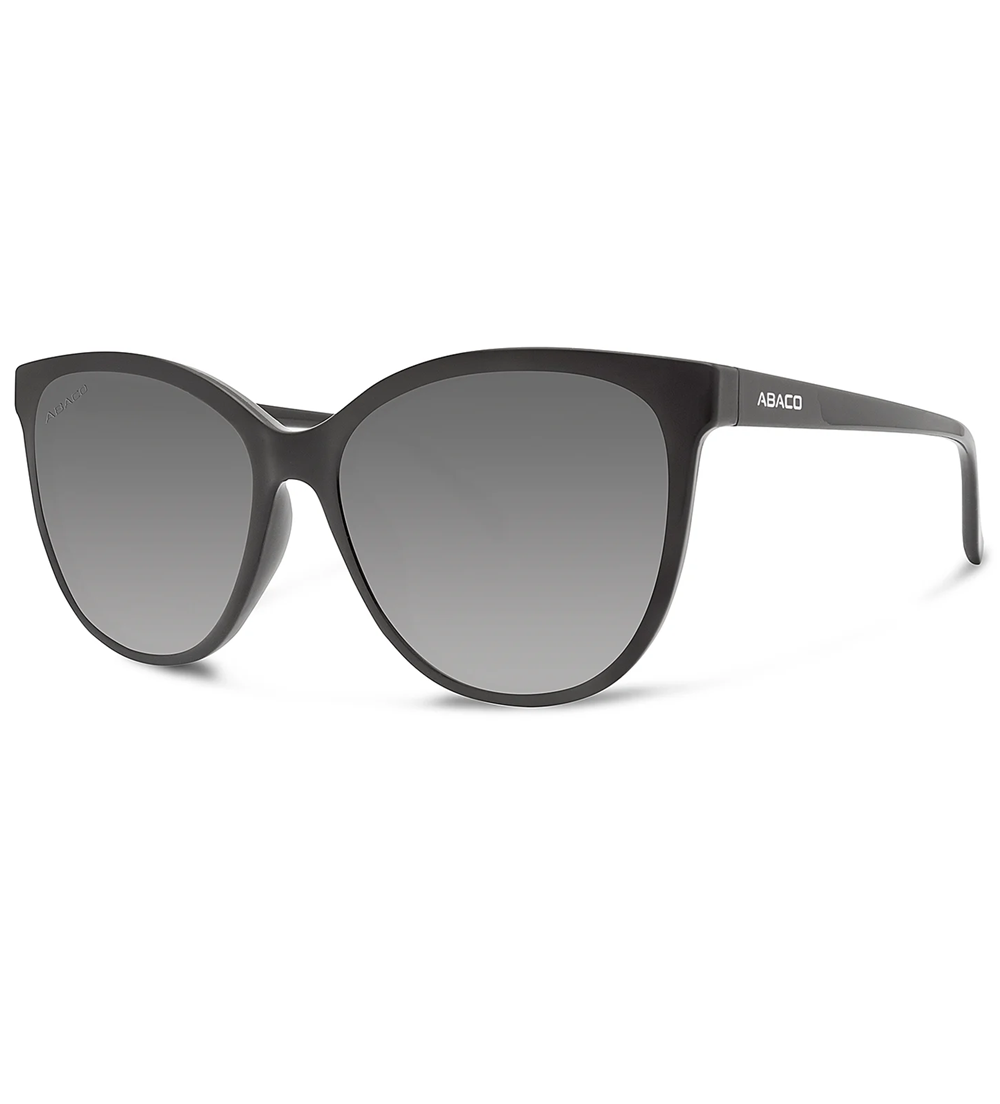 Abaco Kendall Polarized Sunglasses Black Grey Gradient