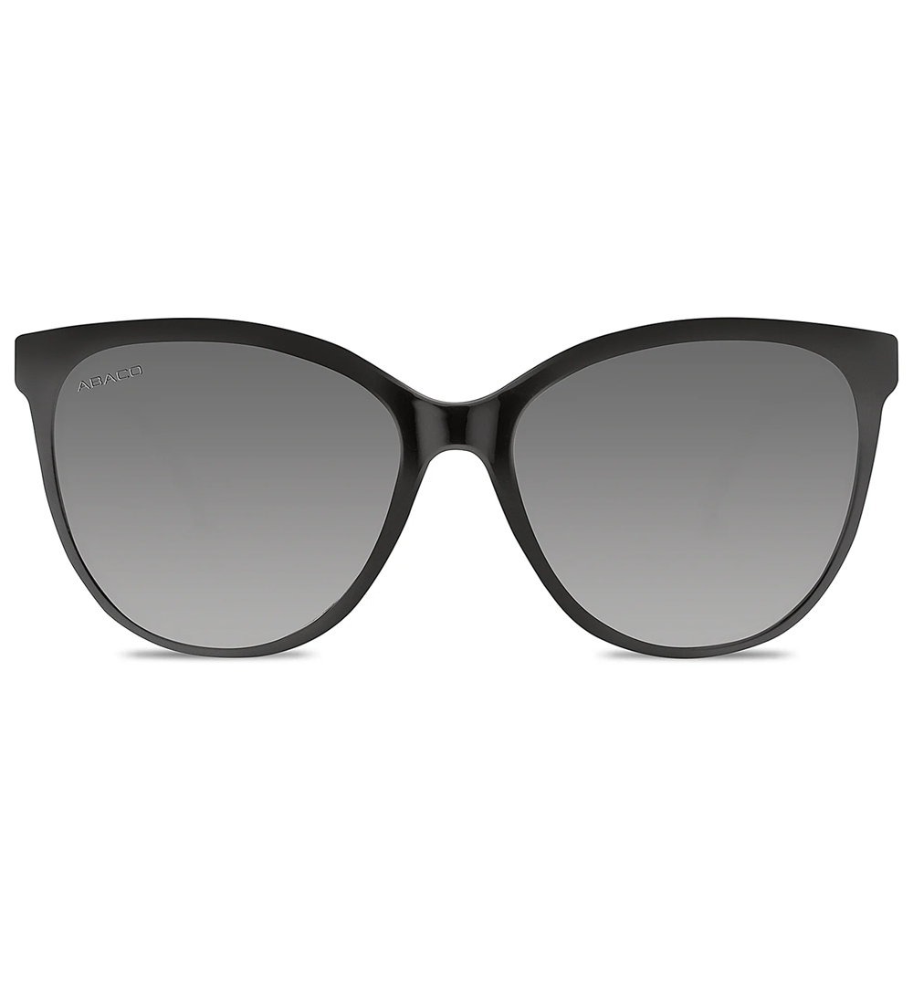 Abaco Kendall Polarized Sunglasses Black Grey Gradient