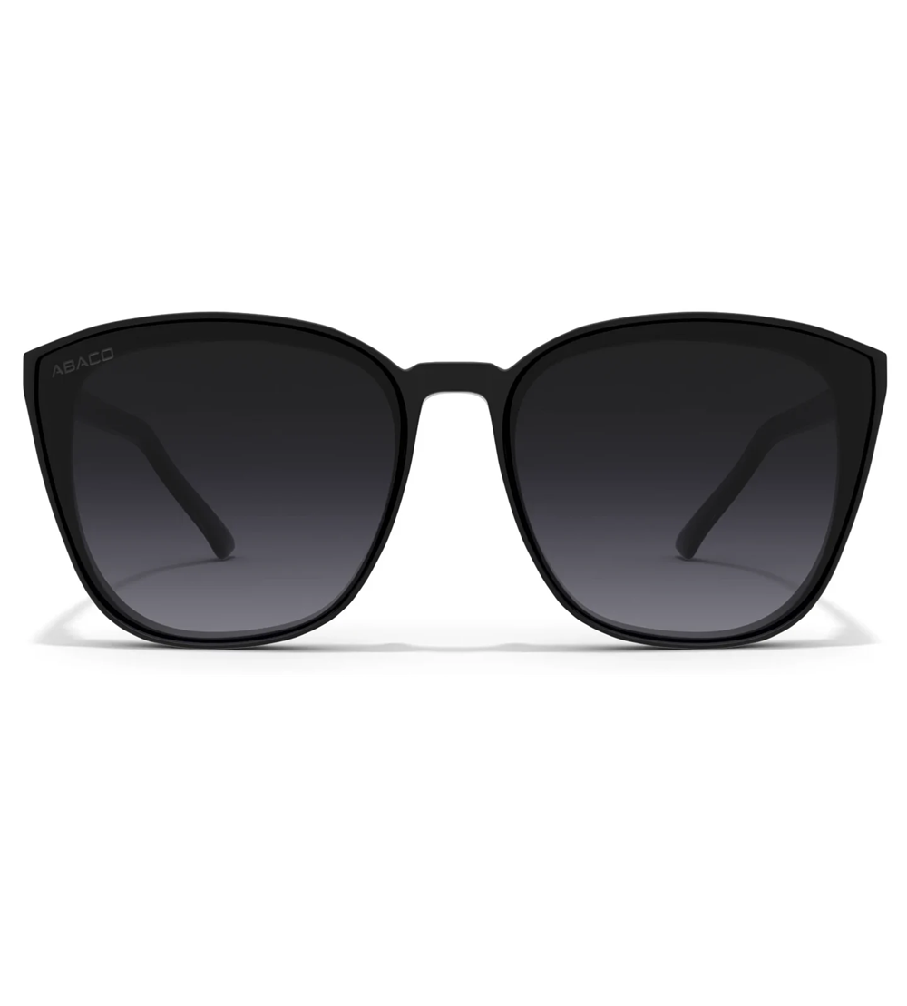 Abaco Chelsea Polarized Sunglasses Gloss Black Grey Gradient
