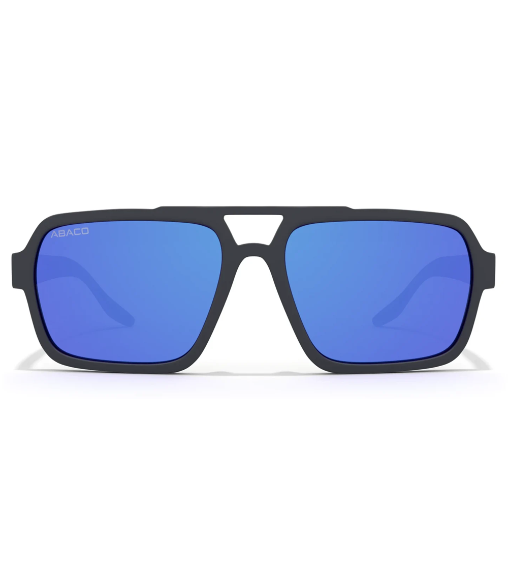 Abaco Verano Polarized Sunglasses Black Deep Blue