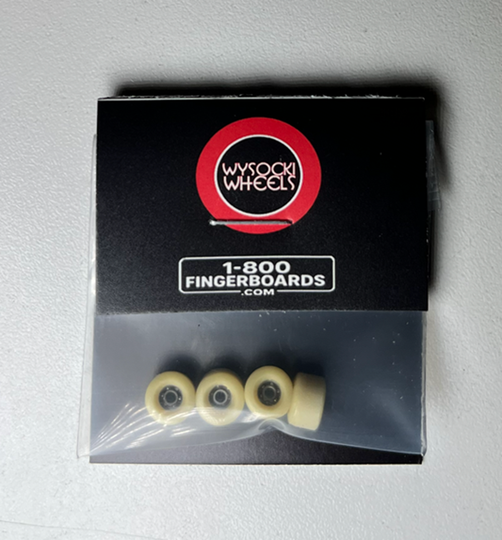 Wycocki Basic Fingerboard Wheels Tan 7.3mm 60d