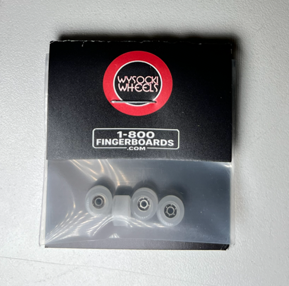Wycocki Basic Fingerboard Wheels Clear 7.3mm 60d