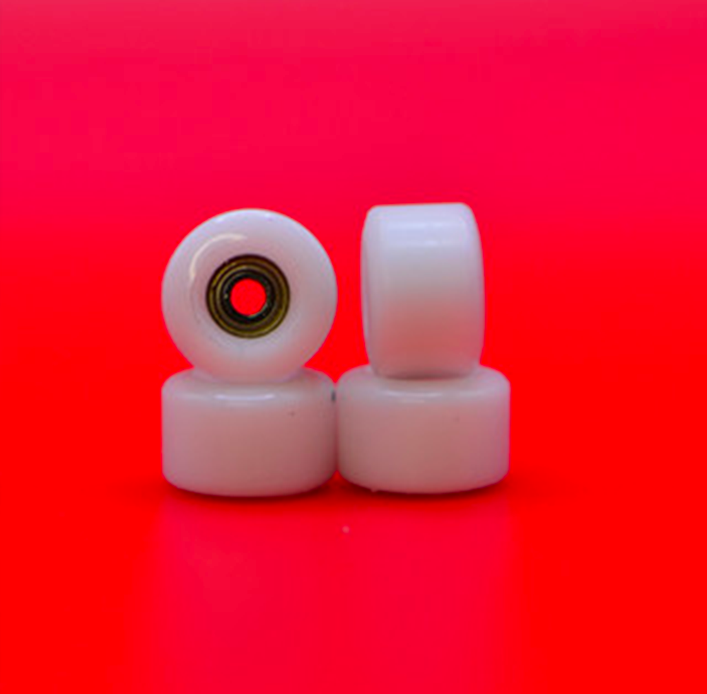 Wycocki Basic Fingerboard Wheels White 7.3mm 60d
