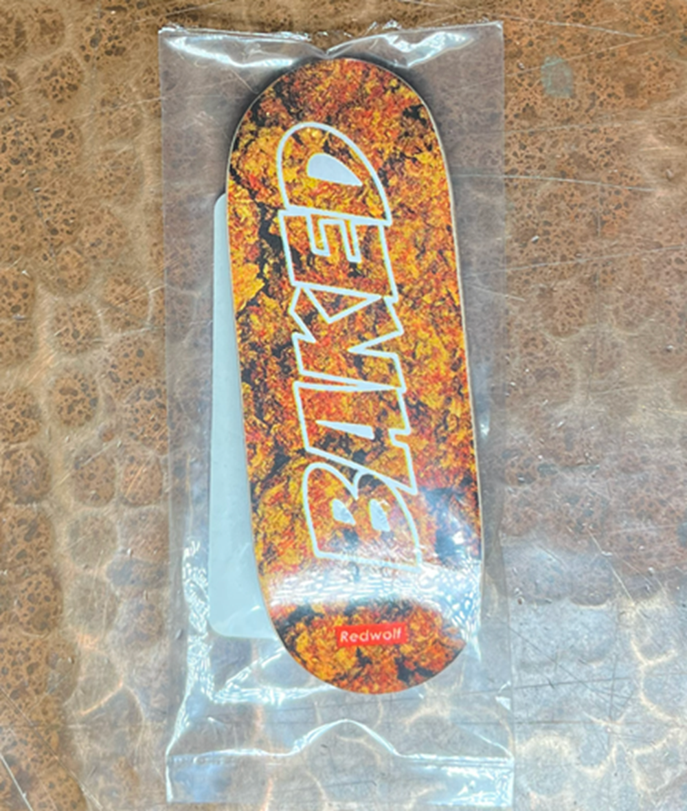 Red Wolf Baked Fingerboard Deck Brown 34.5 x 94 SS