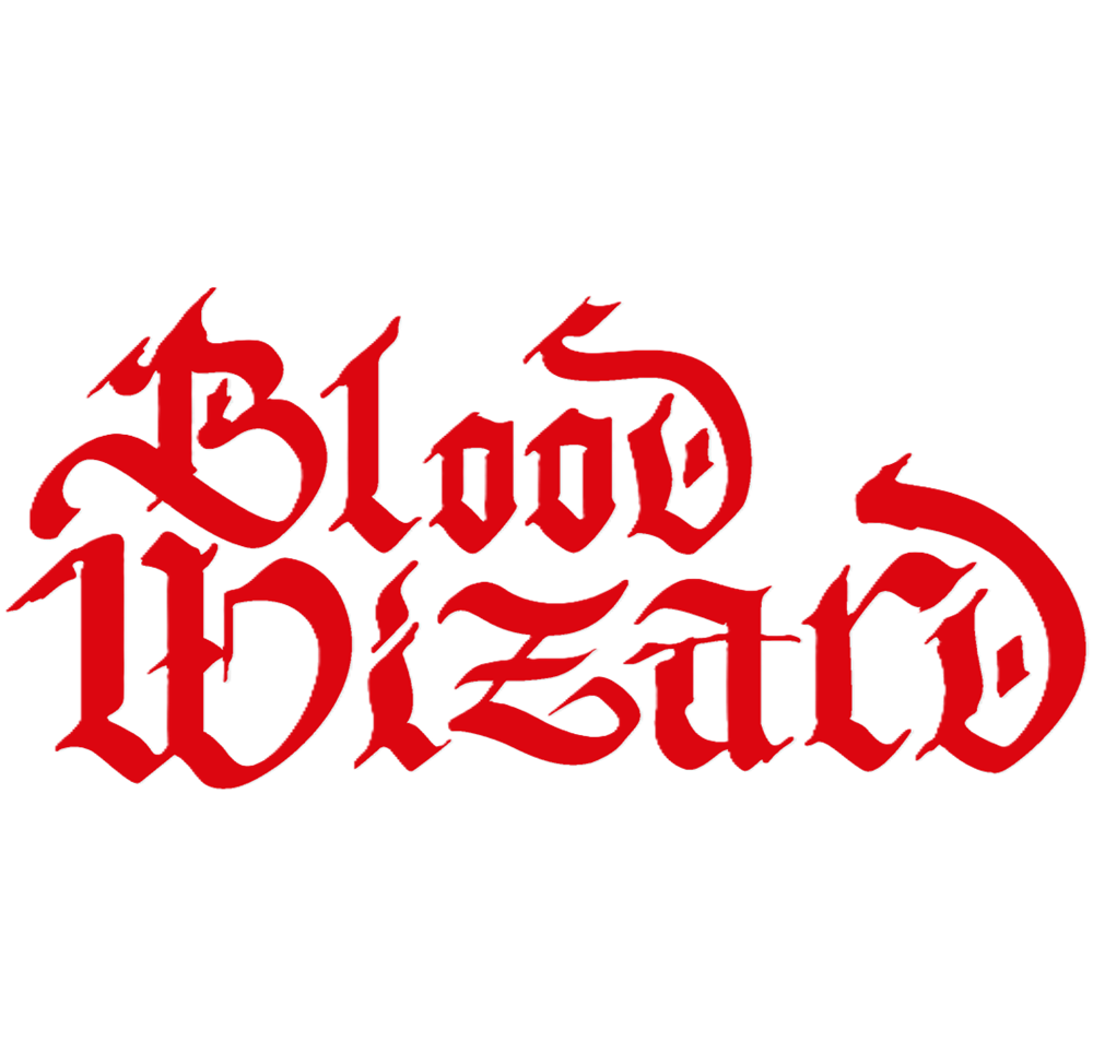 Blood Wizard Flying Wizard Dark Prism Skateboard Deck Black 8.6 WB 14.5