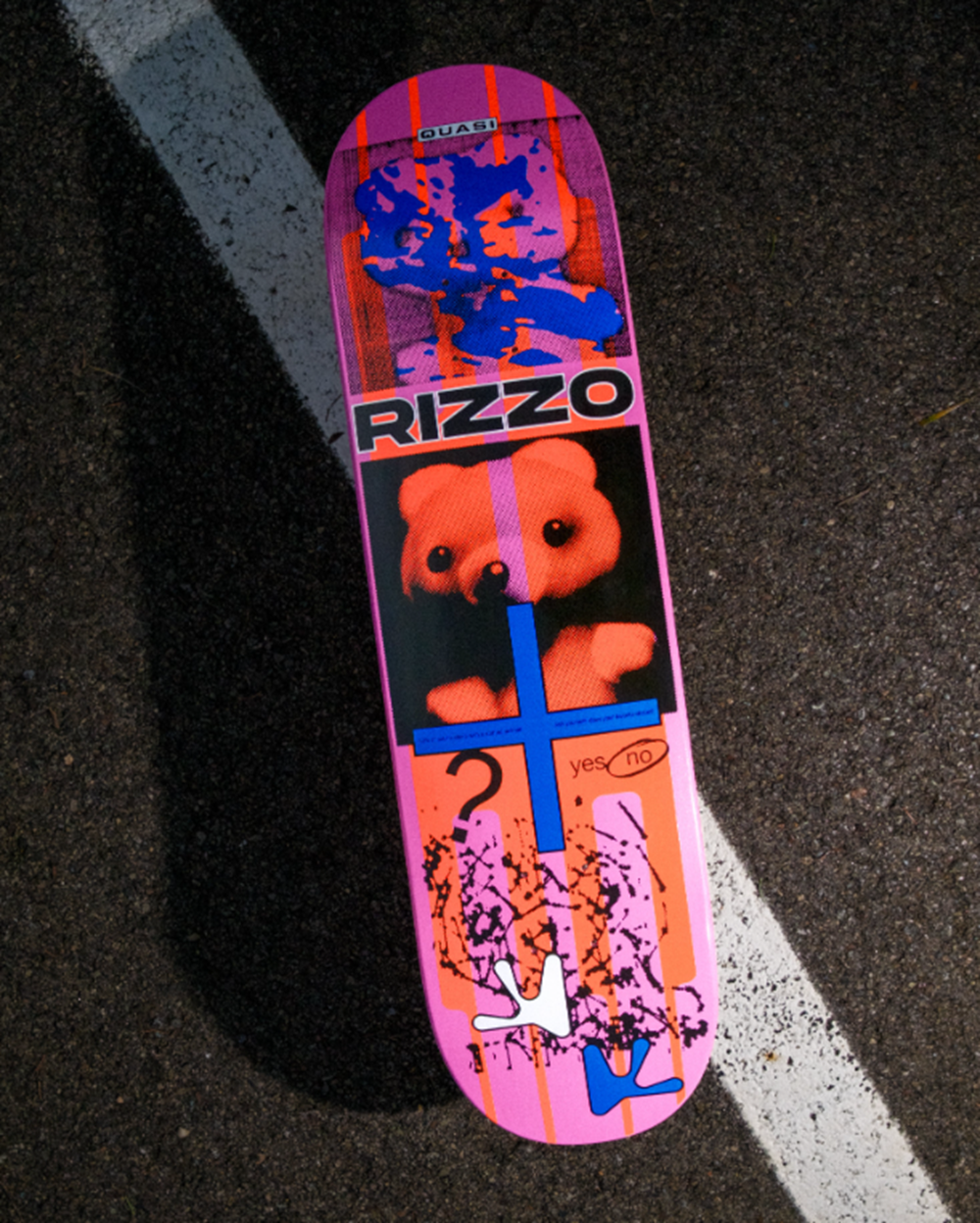 Quasi Rizzo Stuffie Skateboard Deck - Thumbnail 4
