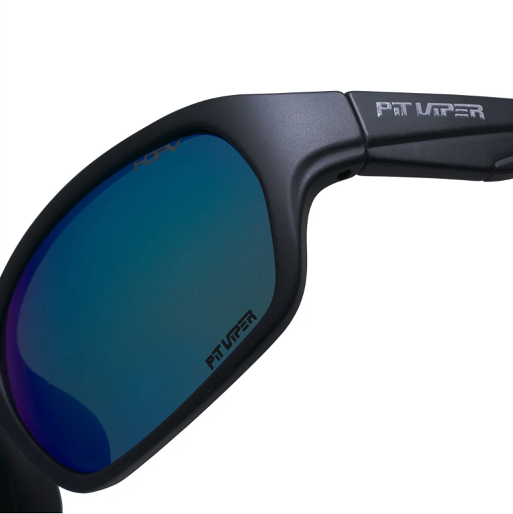 Pit Viper Somox Sunglasses Exec Blue HDPV Polarized