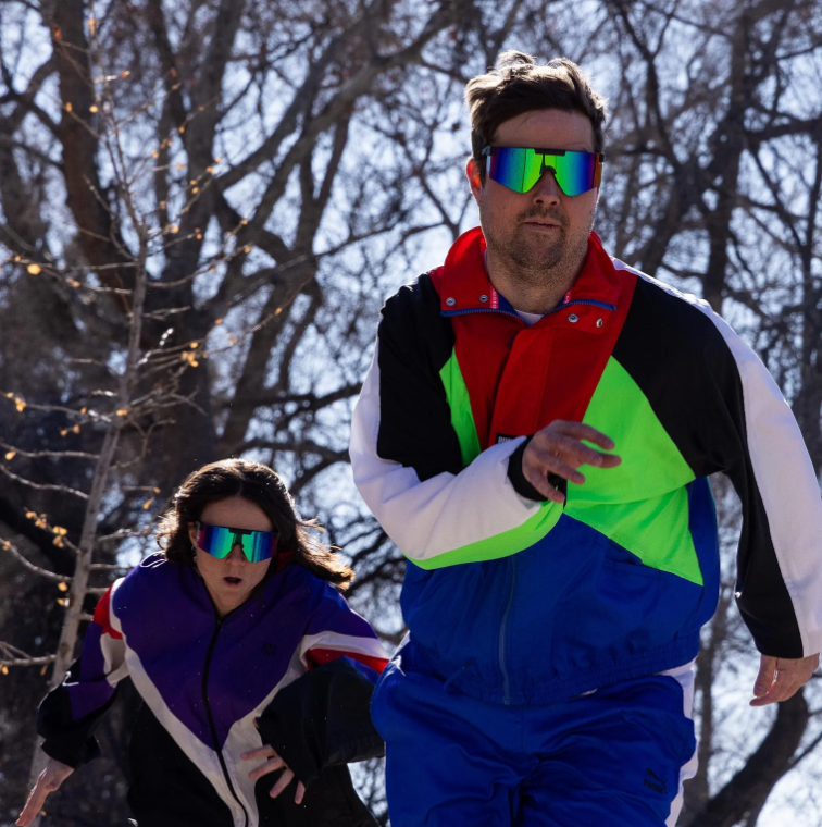 Pit Viper Originals Sunglasses BlackingOut Ballistic Blue Green