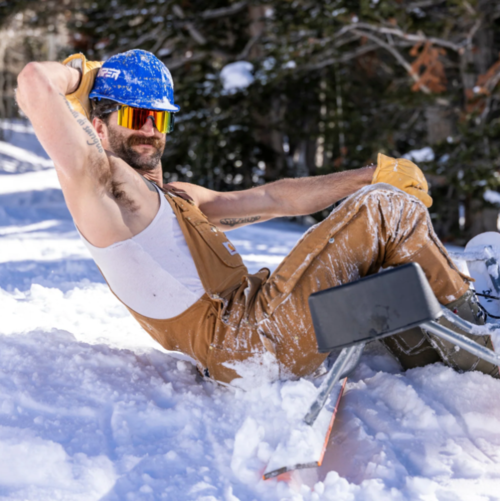 Pit Viper Originals Wide Sunglasses Exec Rainbow HDPV Polarized