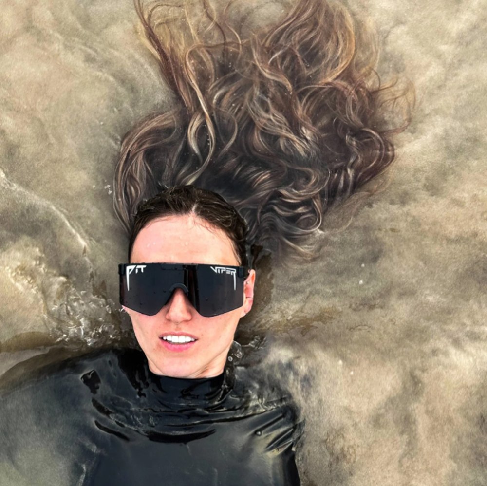 Pit Viper Originals Wide Sunglasses Exec Smoke Polarized