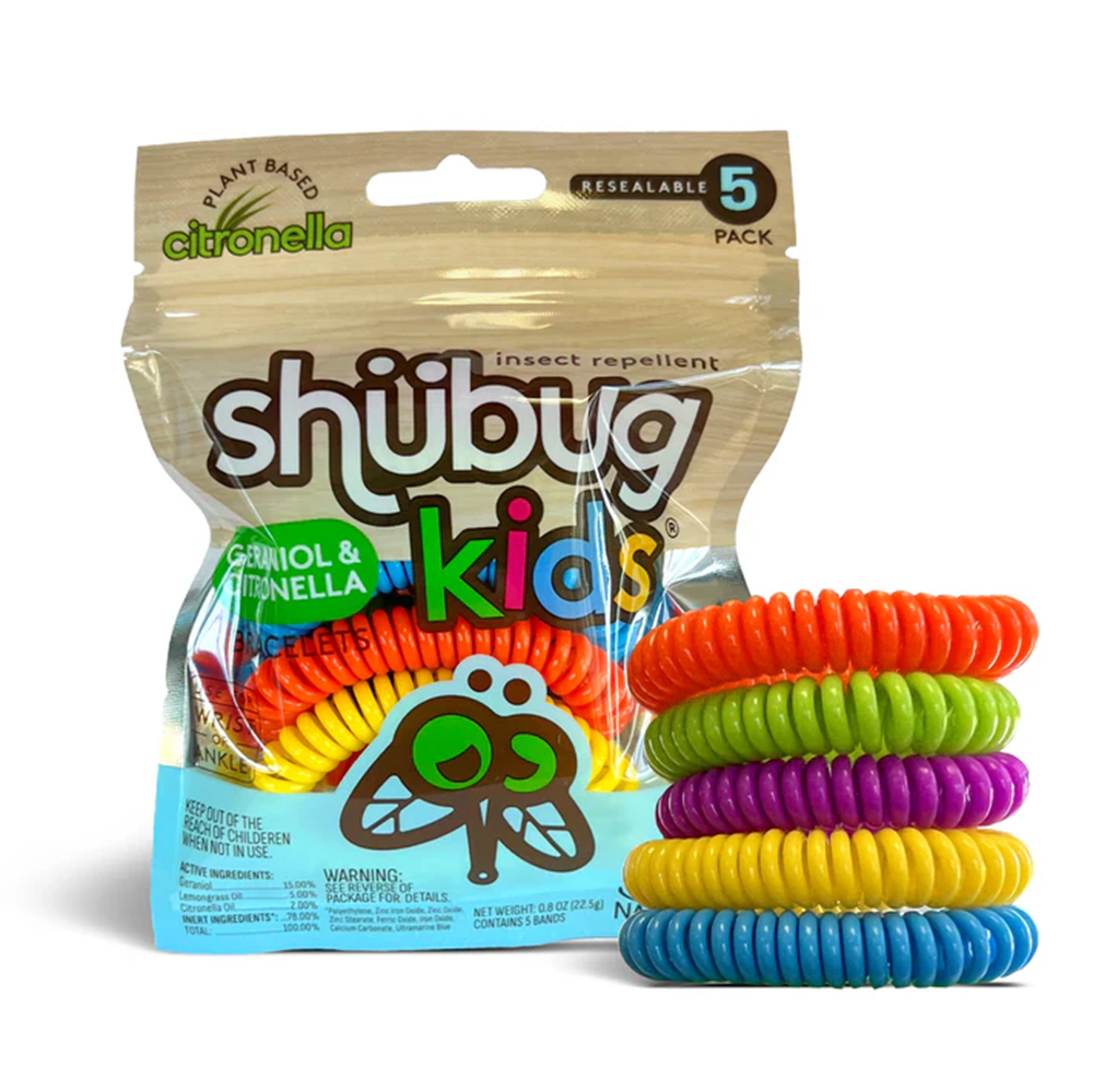 ShuBug Citronella Coil Braceletes Assorted 5 Count