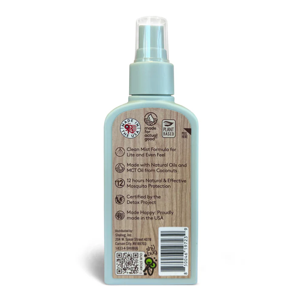 ShuBug Kids Family Clean Mist Pump Spray Clear 4oz