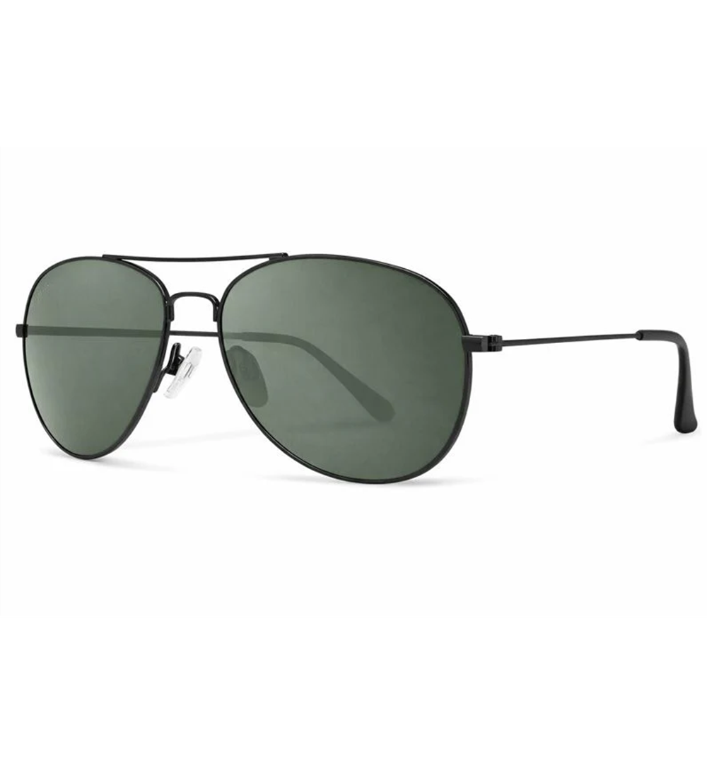 Abaco Avery Polarized Sunglasses Matte Black G15