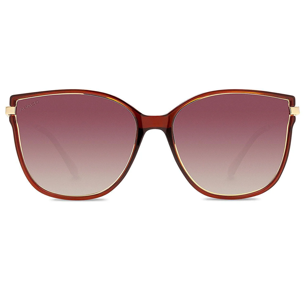 Abaco Ella Polarized Sunglasses Crystal Brown BrownGrad